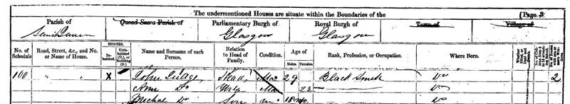 1861-04-07 CEN Ann Judge or Barrett, Laws Back Land, Clyde, Glasgow [[N562-clip]]
